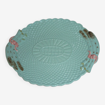 Bordallo Pinheiro Portugal water green dish, 40 cm