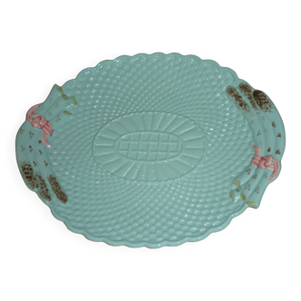 Bordallo Pinheiro Portugal water green dish, 40 cm