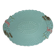 Plat Bordallo Pinheiro Portugal vert d’eau, 40 cm
