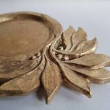 Plateau en bronze doré