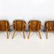 Dining chairs by Oswald Haerdtl for Tatra, 1960s, set of 4
