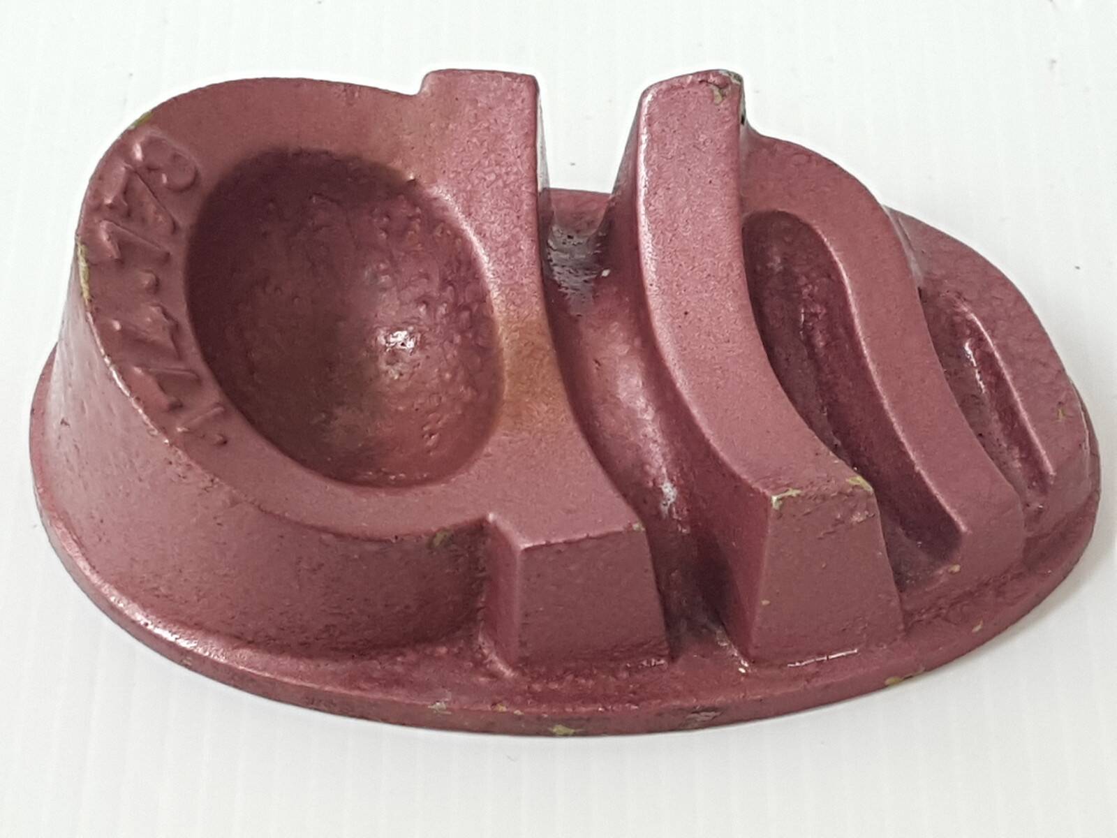 Vintage cast iron ashtray "am 174-178" 1950