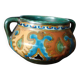 Vase gouda liberty holland en céramique à décor emma