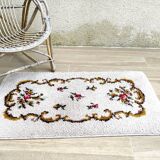 TAPIS Pure WOOL 1970s - 110 x 69cm