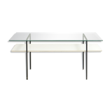 Minimalist Low Table by Coen De Vries for Tetex, Netherlands - 1950's