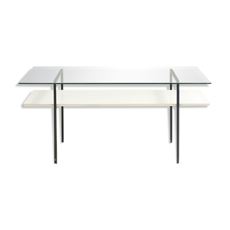 Minimalist Low Table by Coen De Vries for Tetex, Netherlands - 1950's