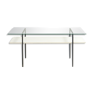 Minimalist Low Table by Coen De Vries for Tetex, Netherlands - 1950's