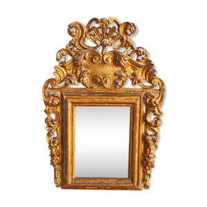 Miroir louis XIV d'époque - bois
