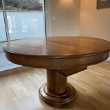 Old exotic wood table