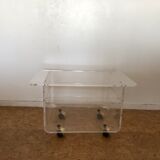 Plexiglas coffee table, Marais International