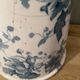 Antique English earthenware water jug, Floral Furnivals England