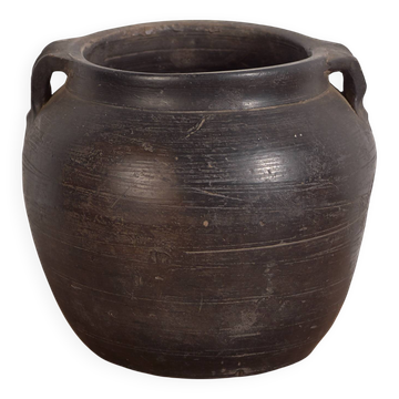 Petit vase ancien de couleur foncée (vers 1900) #1