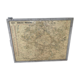 Poster Map of Paris