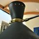 Applique diabolo de Roger Mathieu pour Lunel avec double éclairage