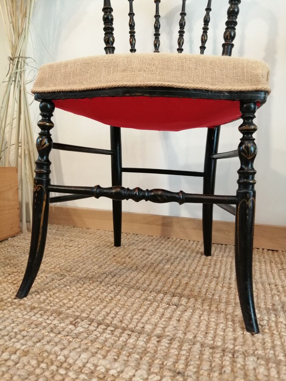 Chair Napoleon III period 19th.