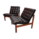 Pair of Scandinavian armchairs