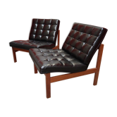 Paire de fauteuils scandinaves