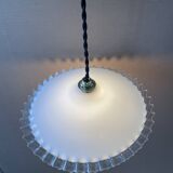 Suspension opaline ancienne
