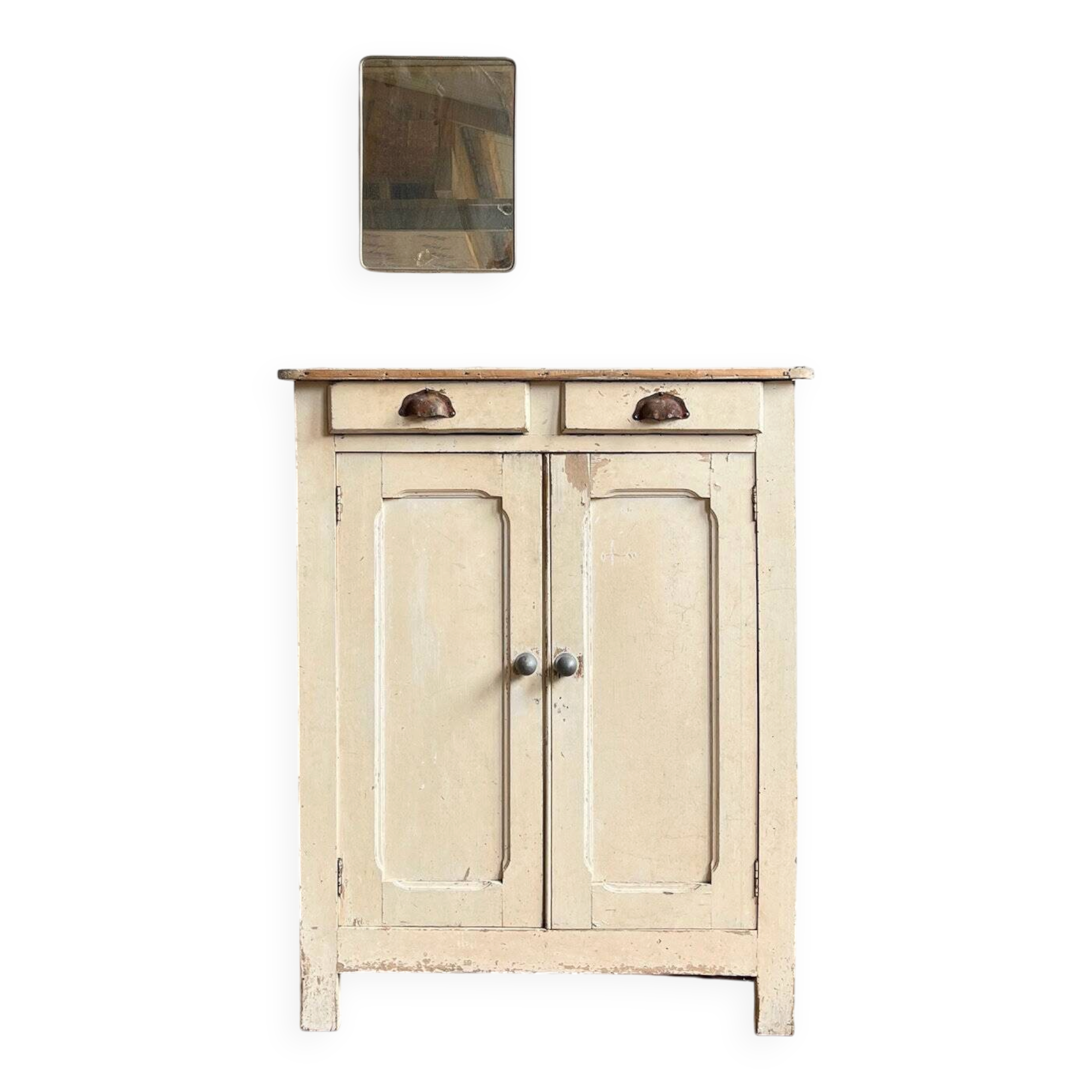 Old Parisian buffet with original patina.