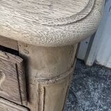 Louis XV chest of drawers in solid oak, late 18th century – Loire Valley