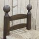 Low chair in elm and beech