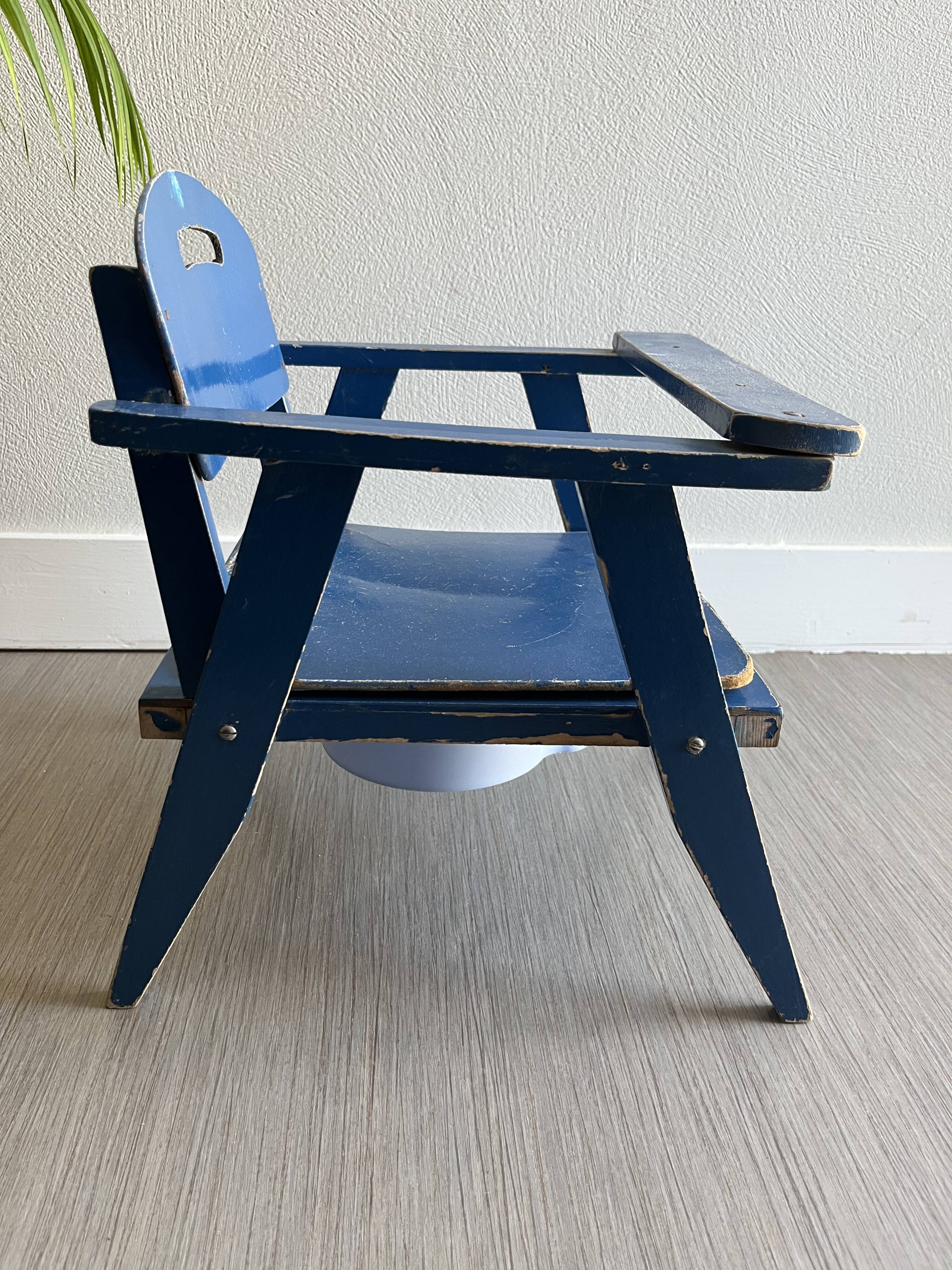 Vintage children's potty chair