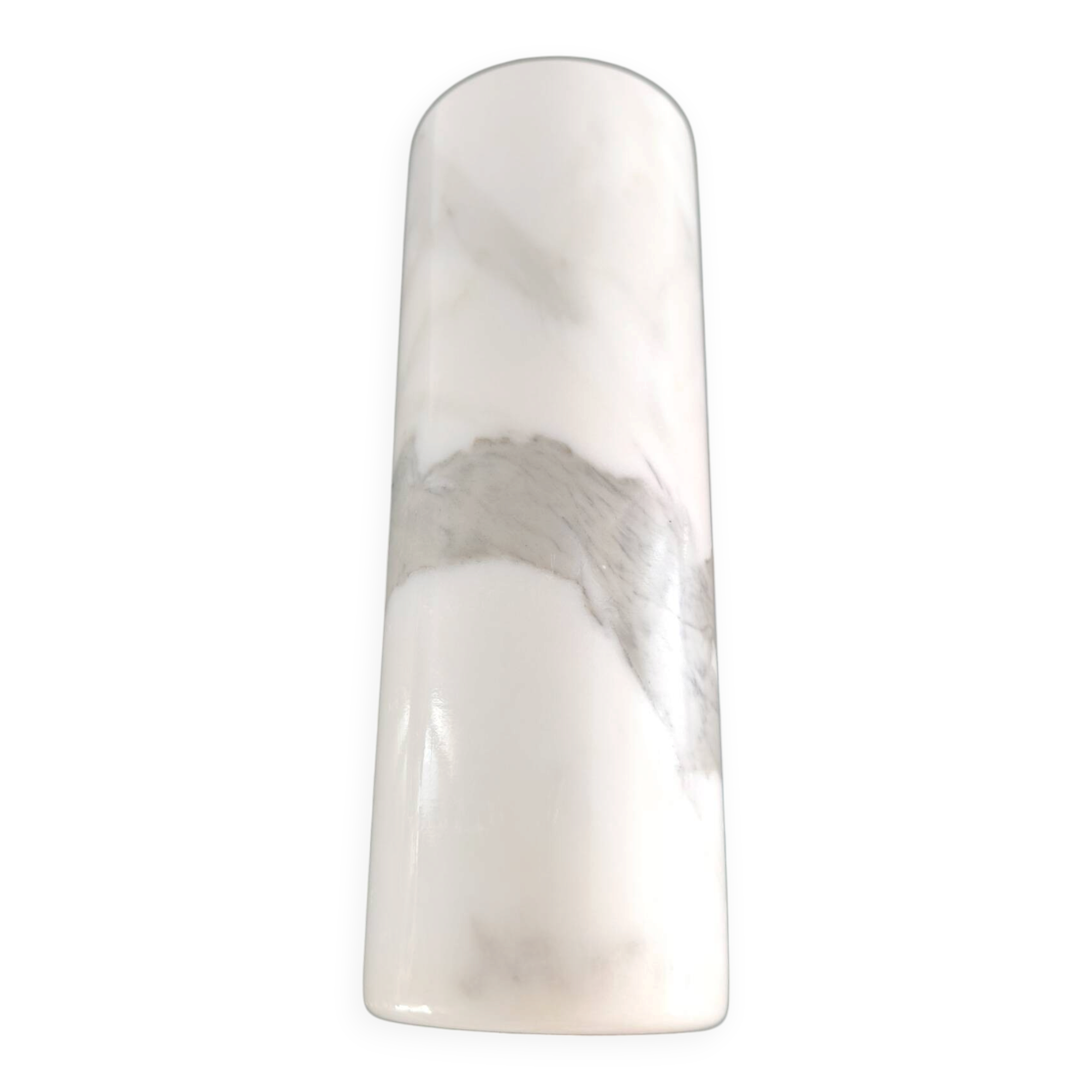 White marble vase