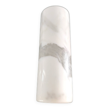 White marble vase