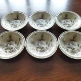 6 WH Grindley “Pinewood” soup plates