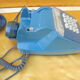 Telephone with touches bleu vintage socotel s63