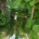 Blown glass demijohn