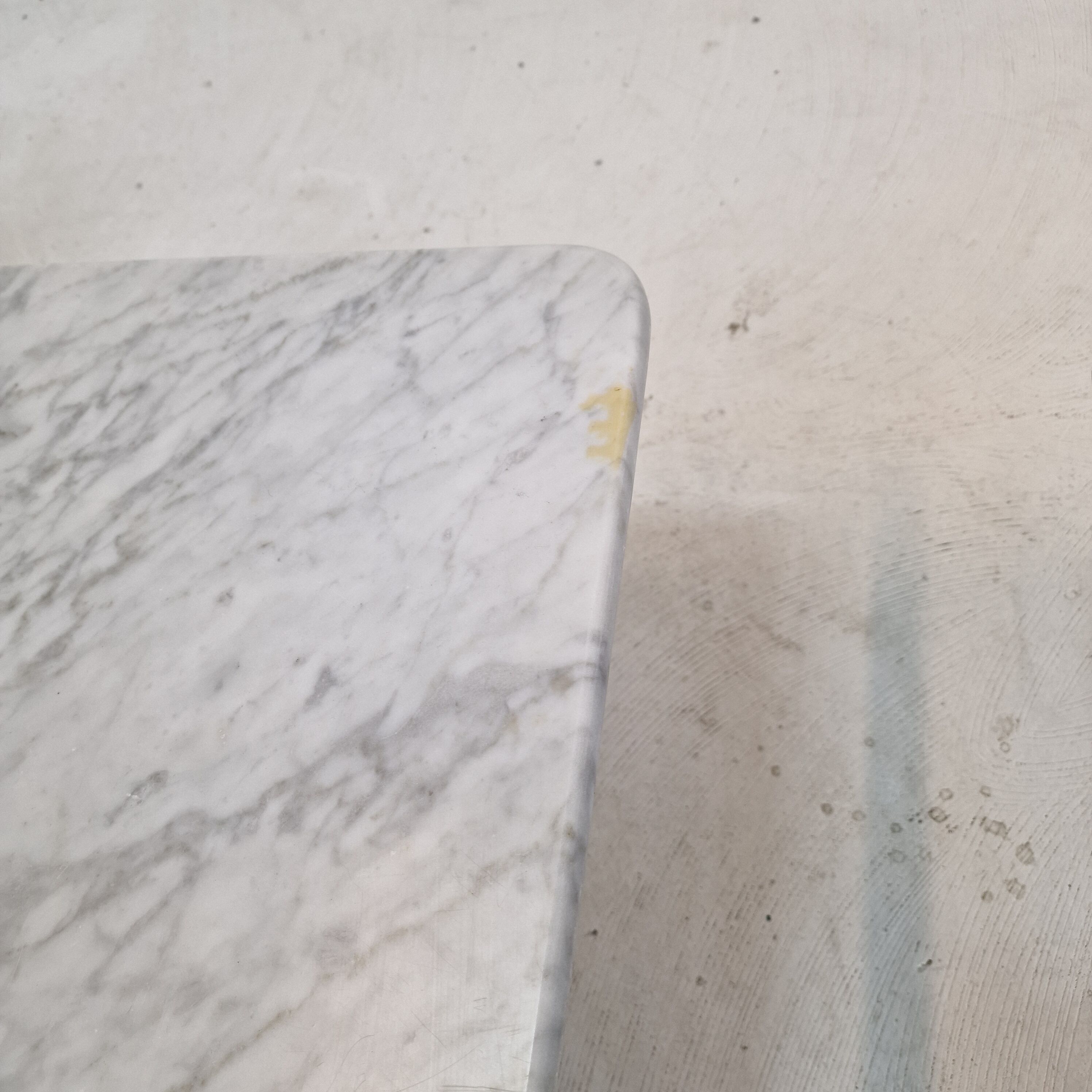 Set of 3 italian marble coffee or side tables, 1970s