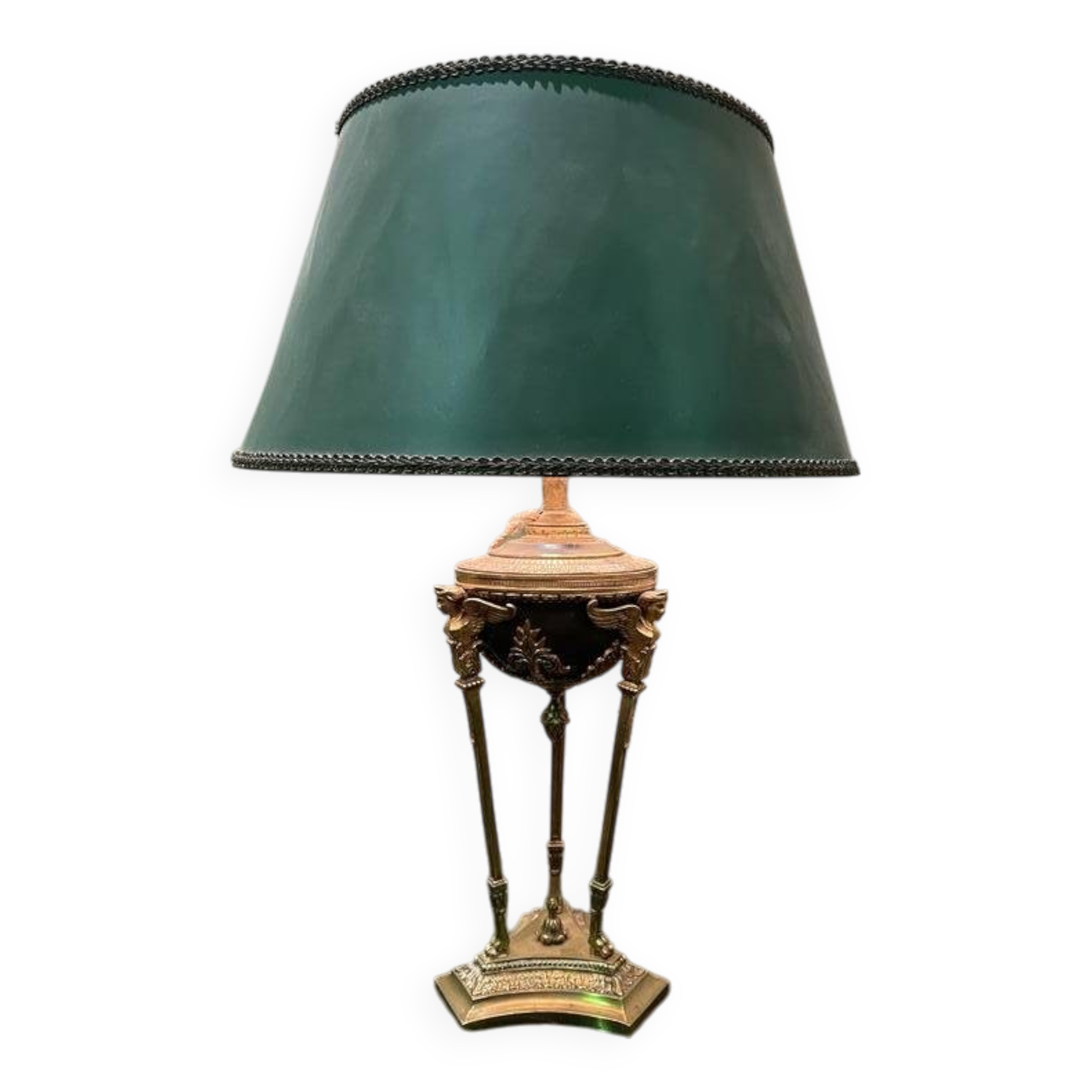 Empire bronze lamp in Athens