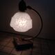 Art Deco lamp in marble and Clichy glass