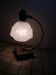 Lampe art-déco en marbre et verre de Clichy