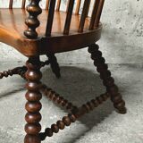Fauteuil Haut Darvel Ecosse XIXème Siècle