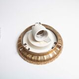 Ceiling lamp Crystal and bronze