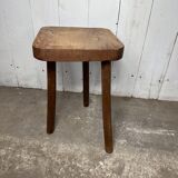 Brutalist tripod stool