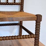 Fireplace corner chair