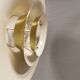 Suspension danoise en aluminium couleur laiton