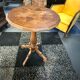 Side table in veneer