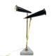 Mid-century double light table lamp, Italy 1960s