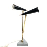 Mid-century double light table lamp, Italy 1960s