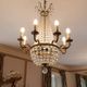 Balloon chandeliers in pairs