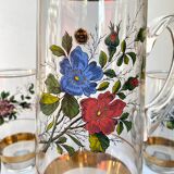 Vintage lemonade pitcher and set