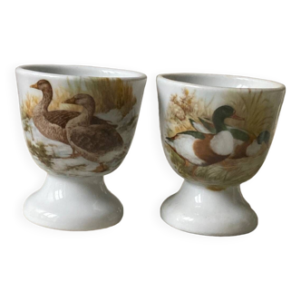 Lot de 2 coquetiers aux canards