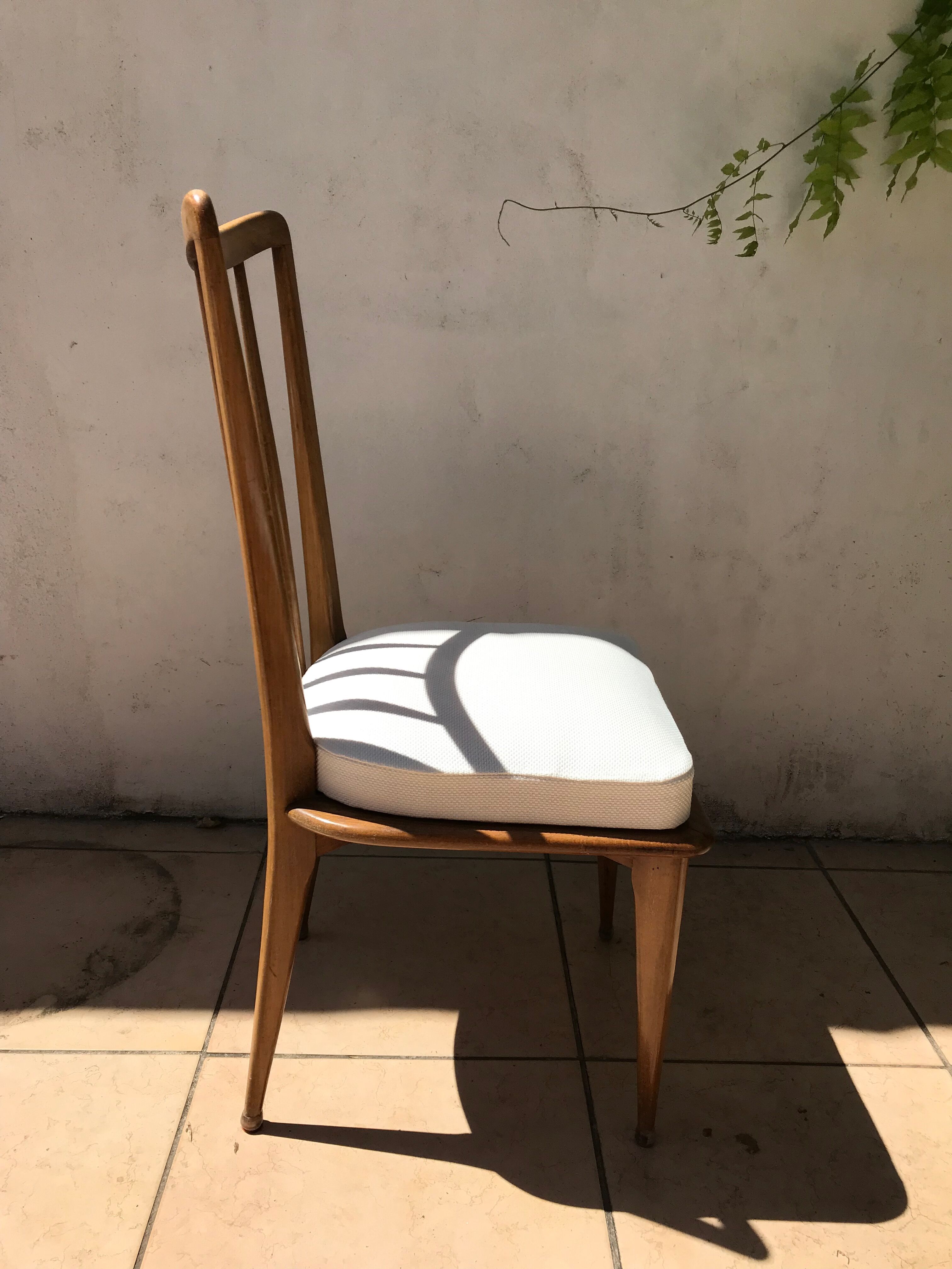 6 charles ramos chairs - 50s/60s