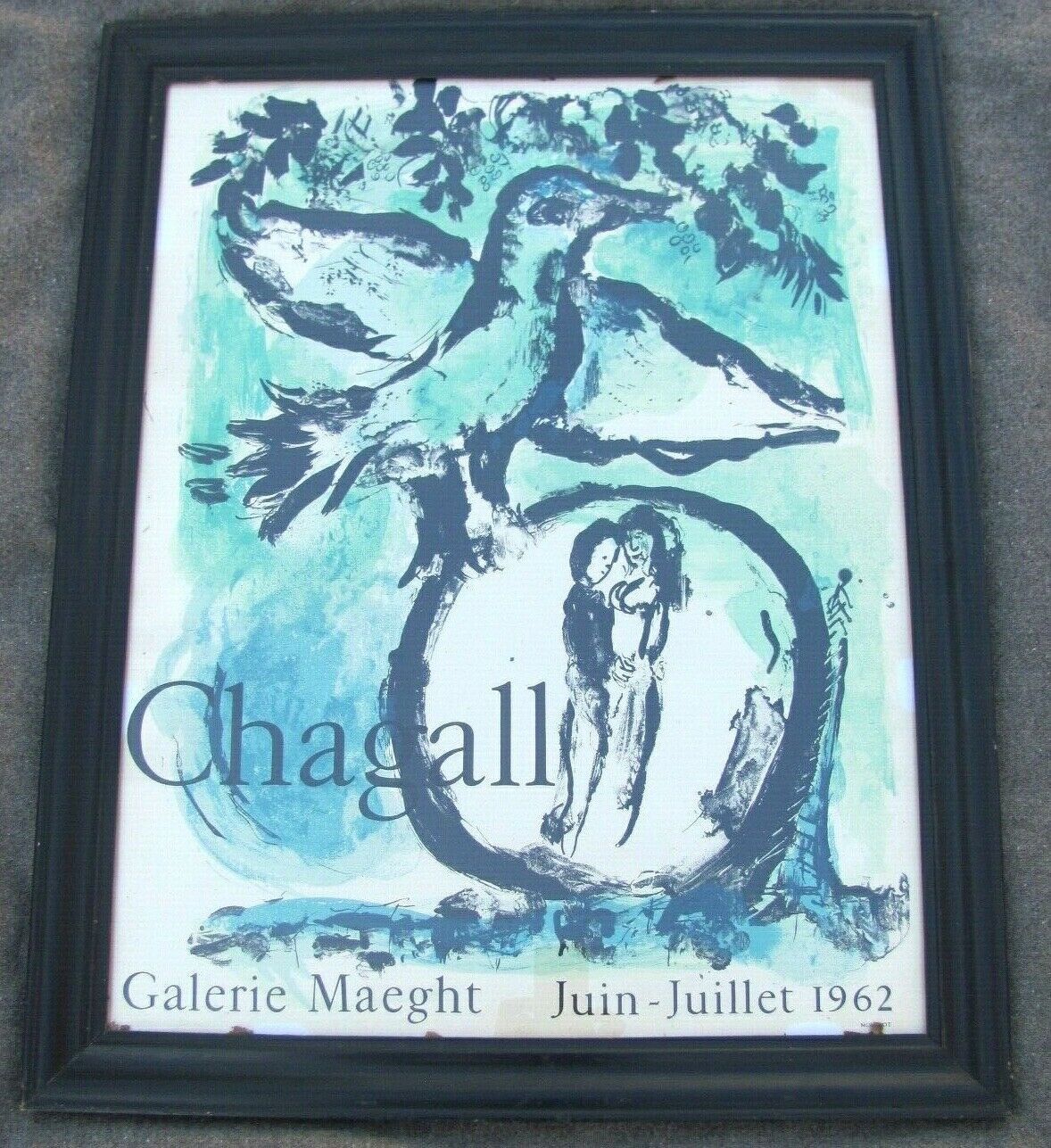 Marc Chagall lithography, Galerie Meght 1962