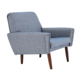 1960s Danish Teak Armchair -Newly upholstered