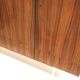 Large vintage rosewood sideboard with 6 doors from the 1960s